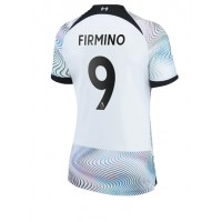 Liverpool Roberto Firmino #9 Fotballklær Bortedrakt Dame 2022-23 Kortermet